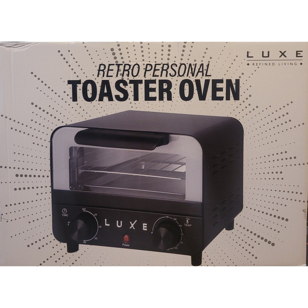 Luxe Retro Personal Toaster Oven